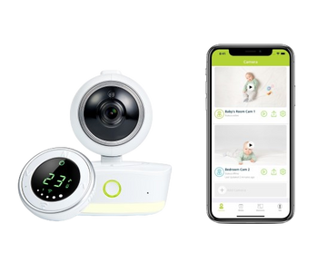 Bebcare Low-EMF IQ WiFi HD Baby Monitor